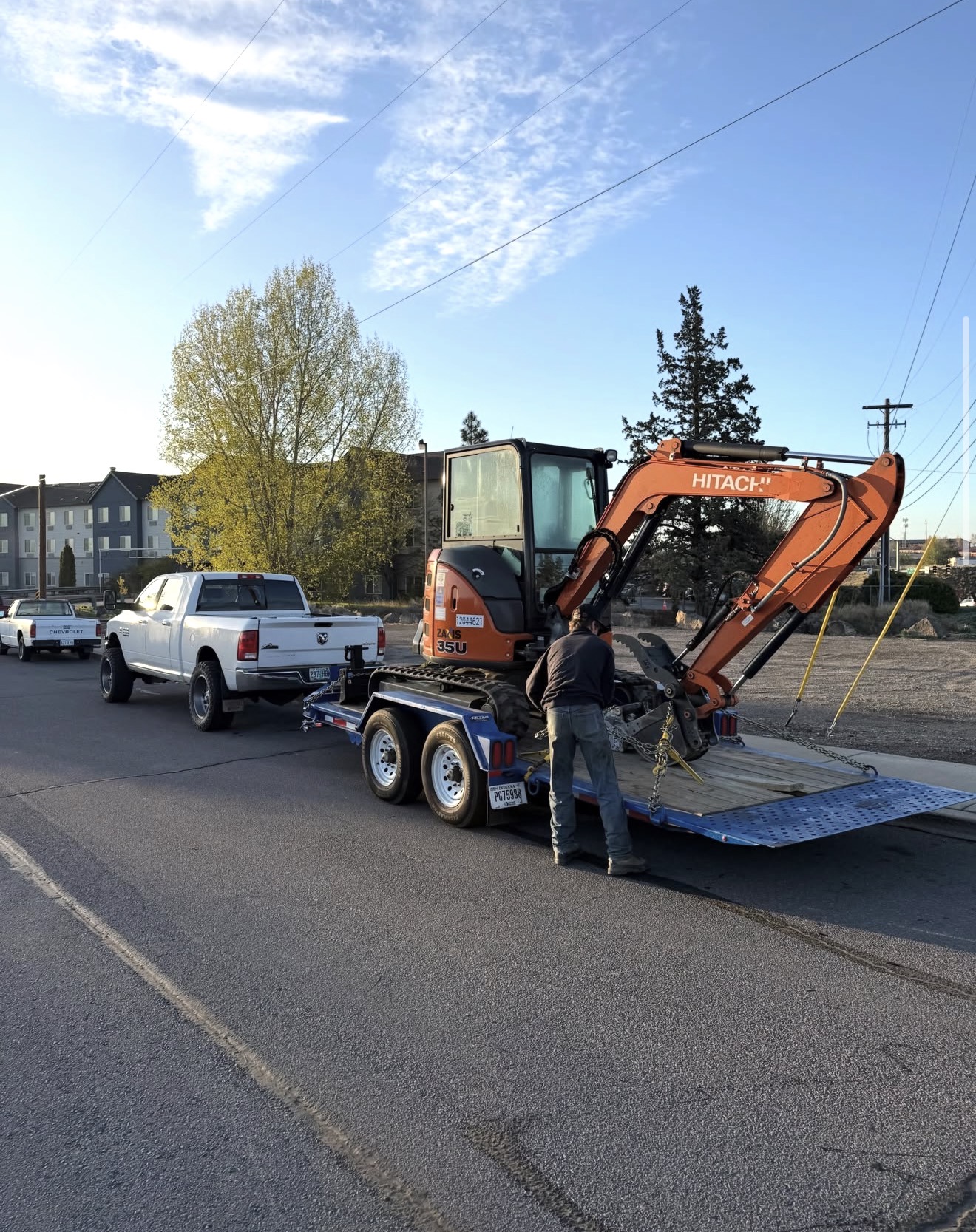 Equipment hauling